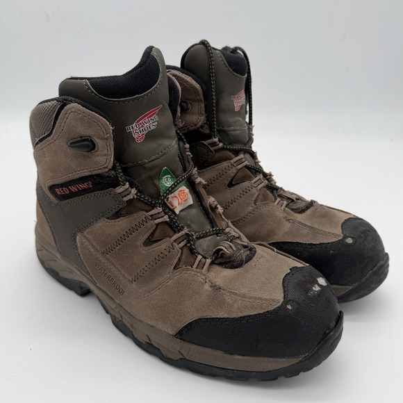 Red Wing Shoes Other - Red Wing Xplorer Waterproof Work Boots Mens 10 D Brown ASTM F2413-18 EH PR 3561